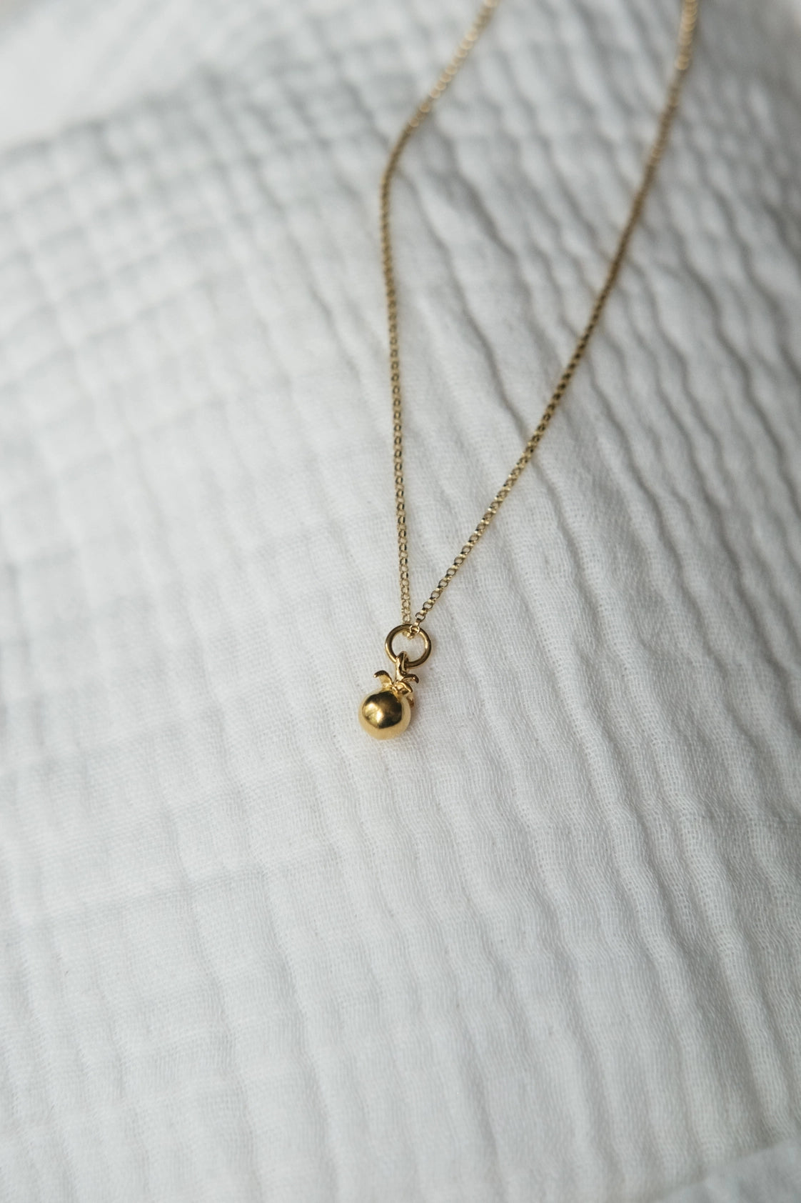 Tomato Necklace | Gold Plated