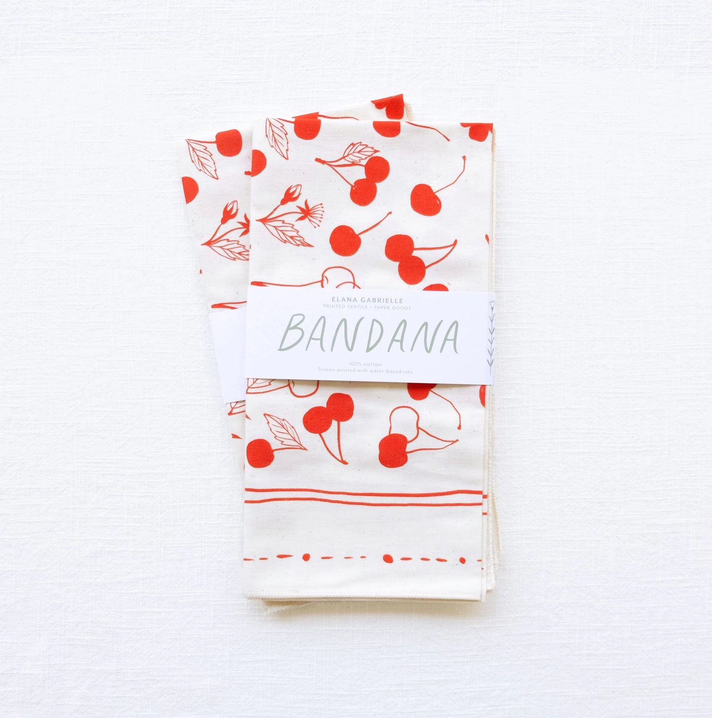 Cotton Bandana | Cherries