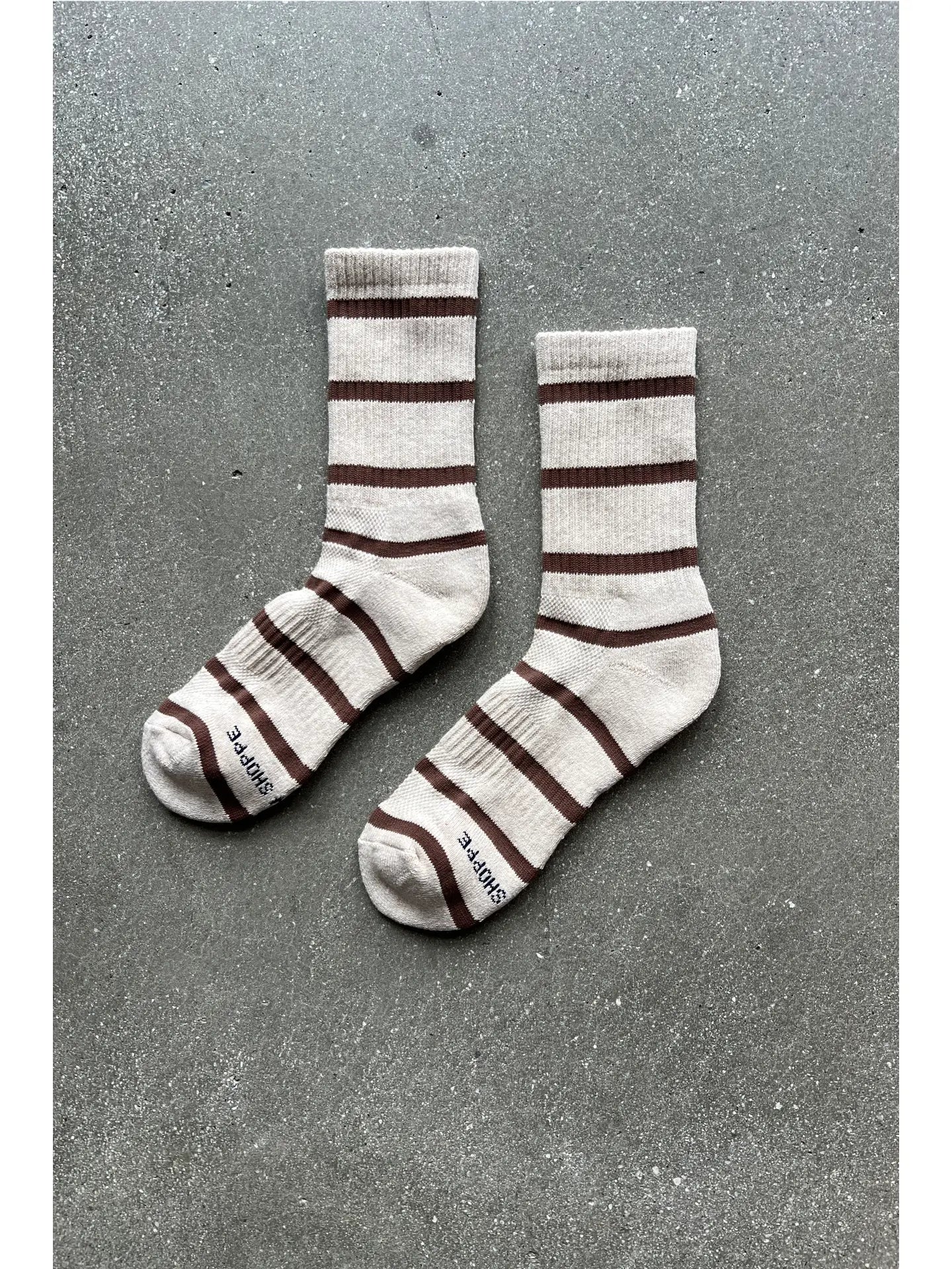 Stripe Boyfriend Socks - Multiple Colors