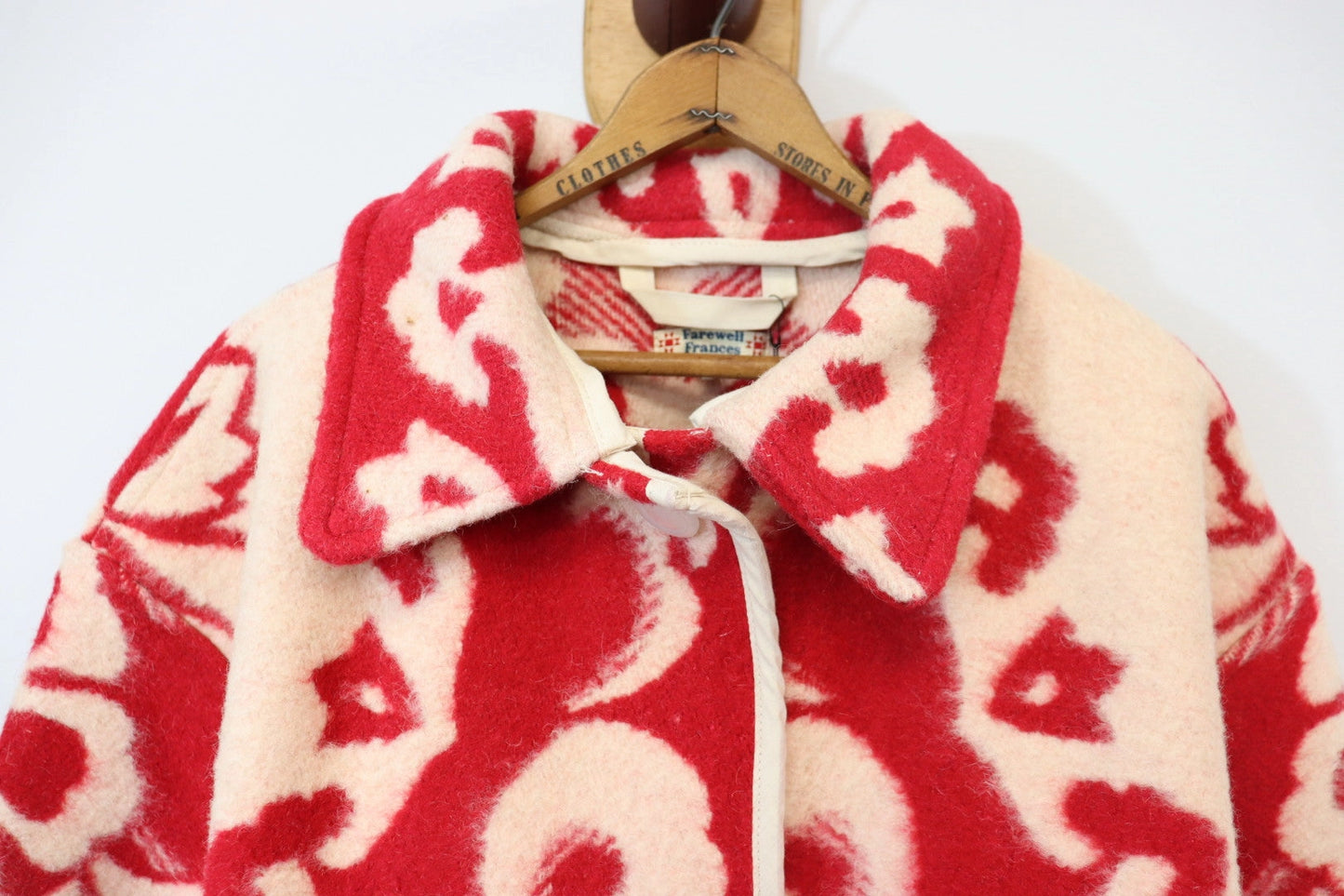 Camp Blanket Coat - Red