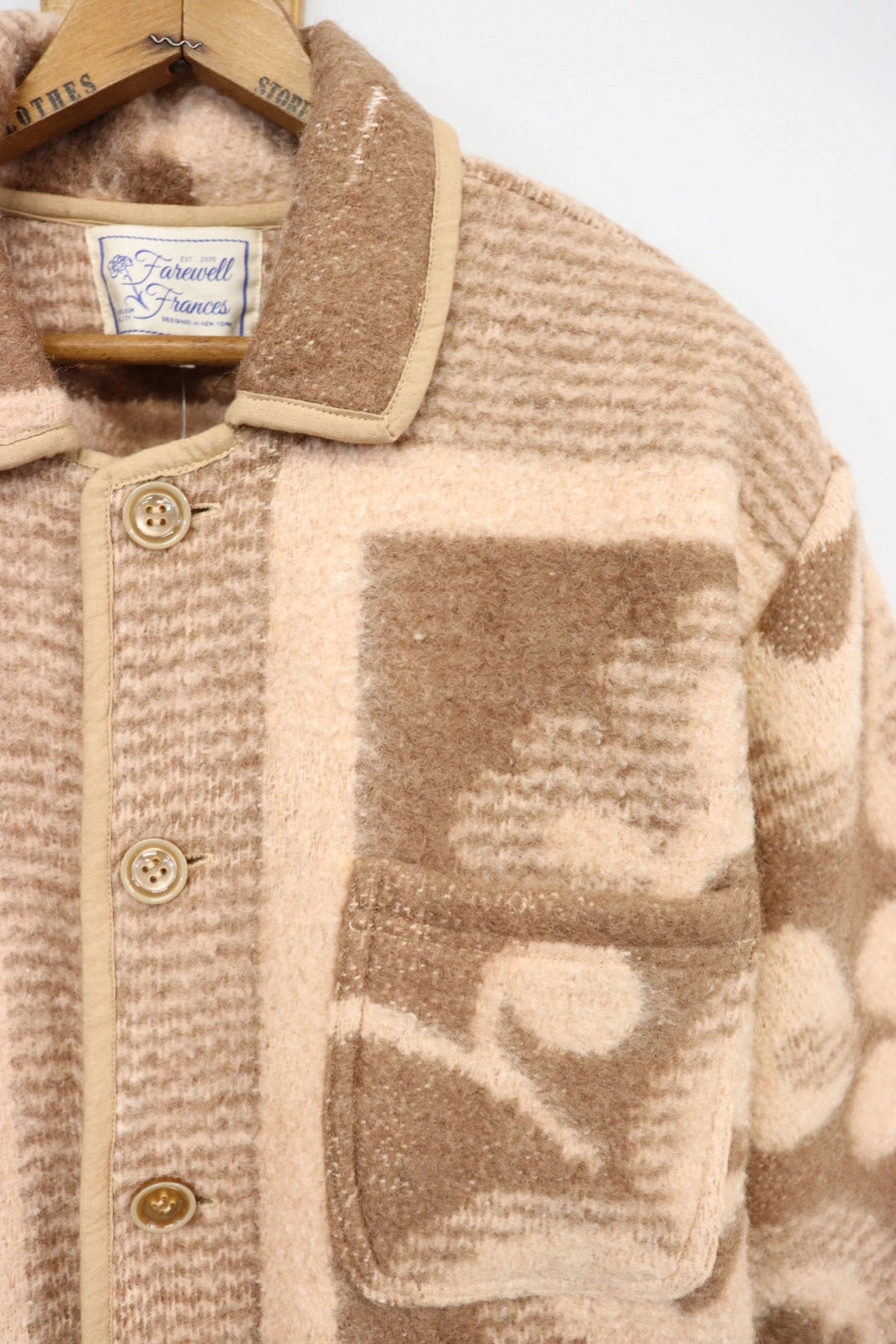 Camp Blanket Coat - Neutral Claud