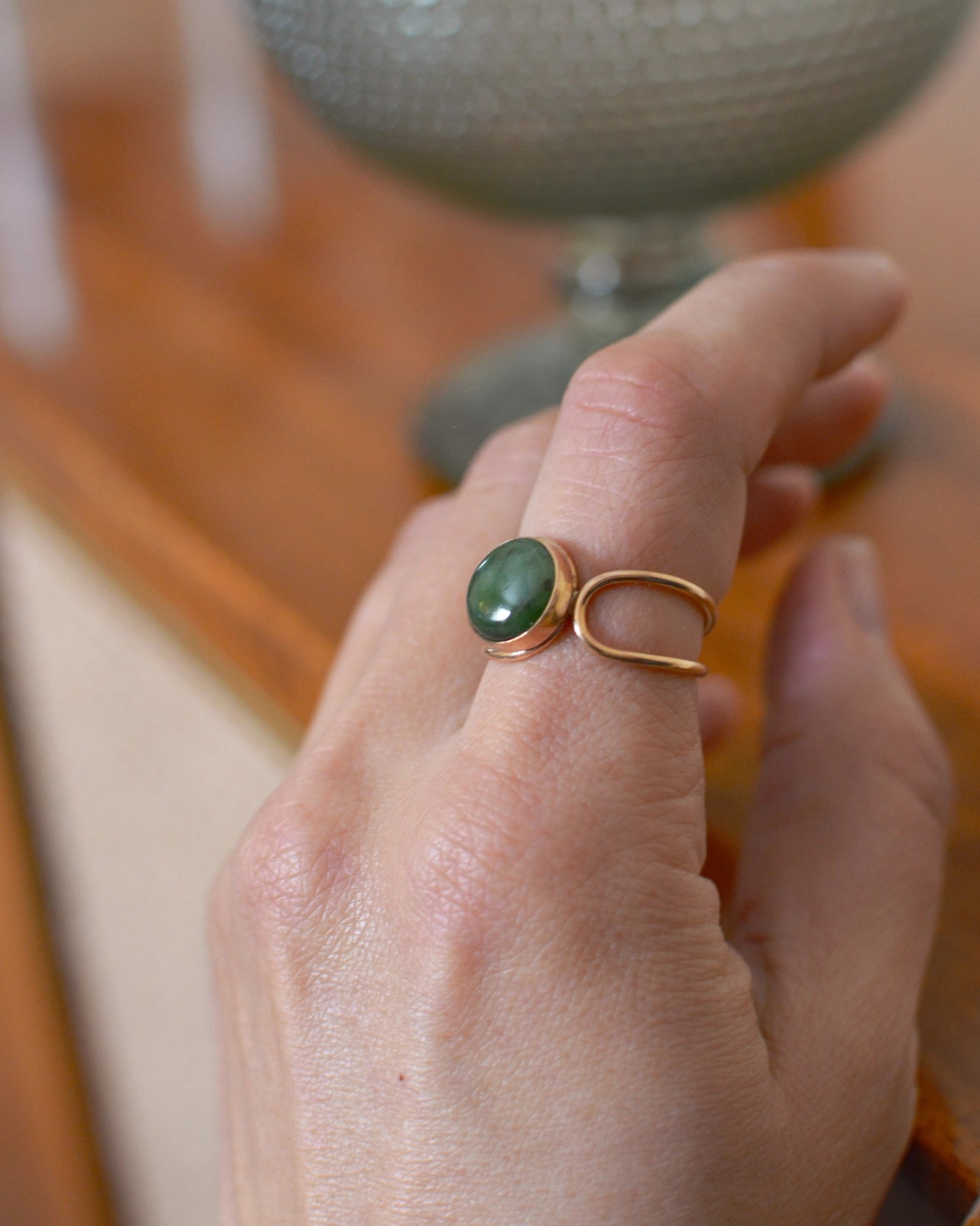 Lasso Ring - Jade