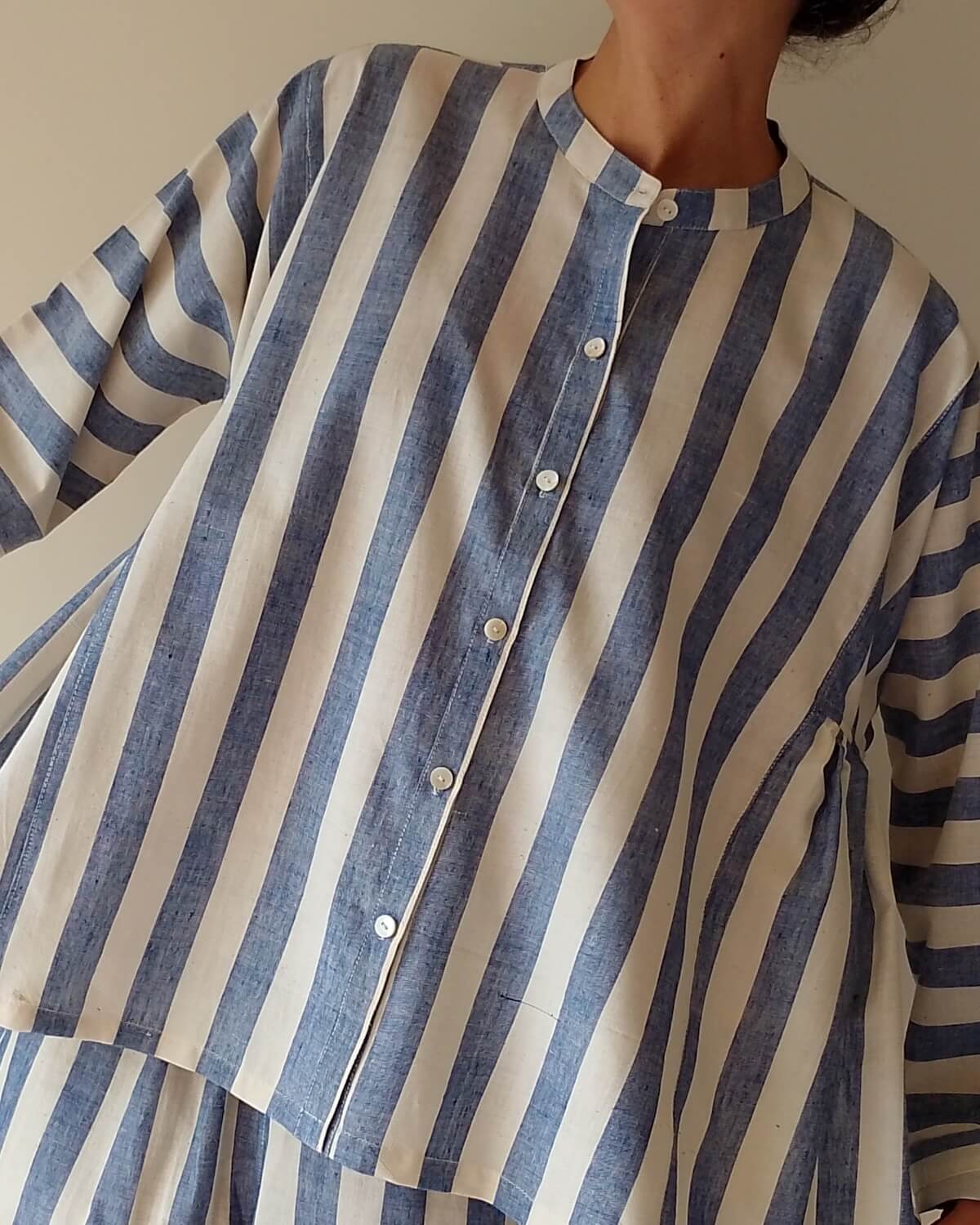 Organic Cotton Stripe Shirt