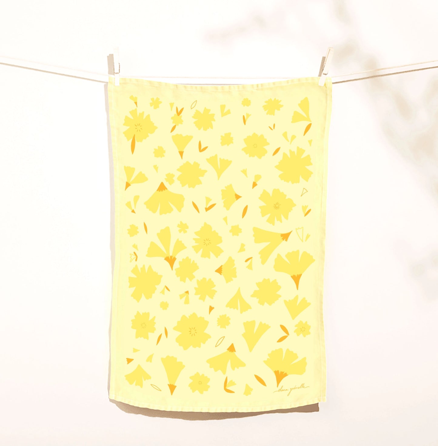 Marigold Tea Towel