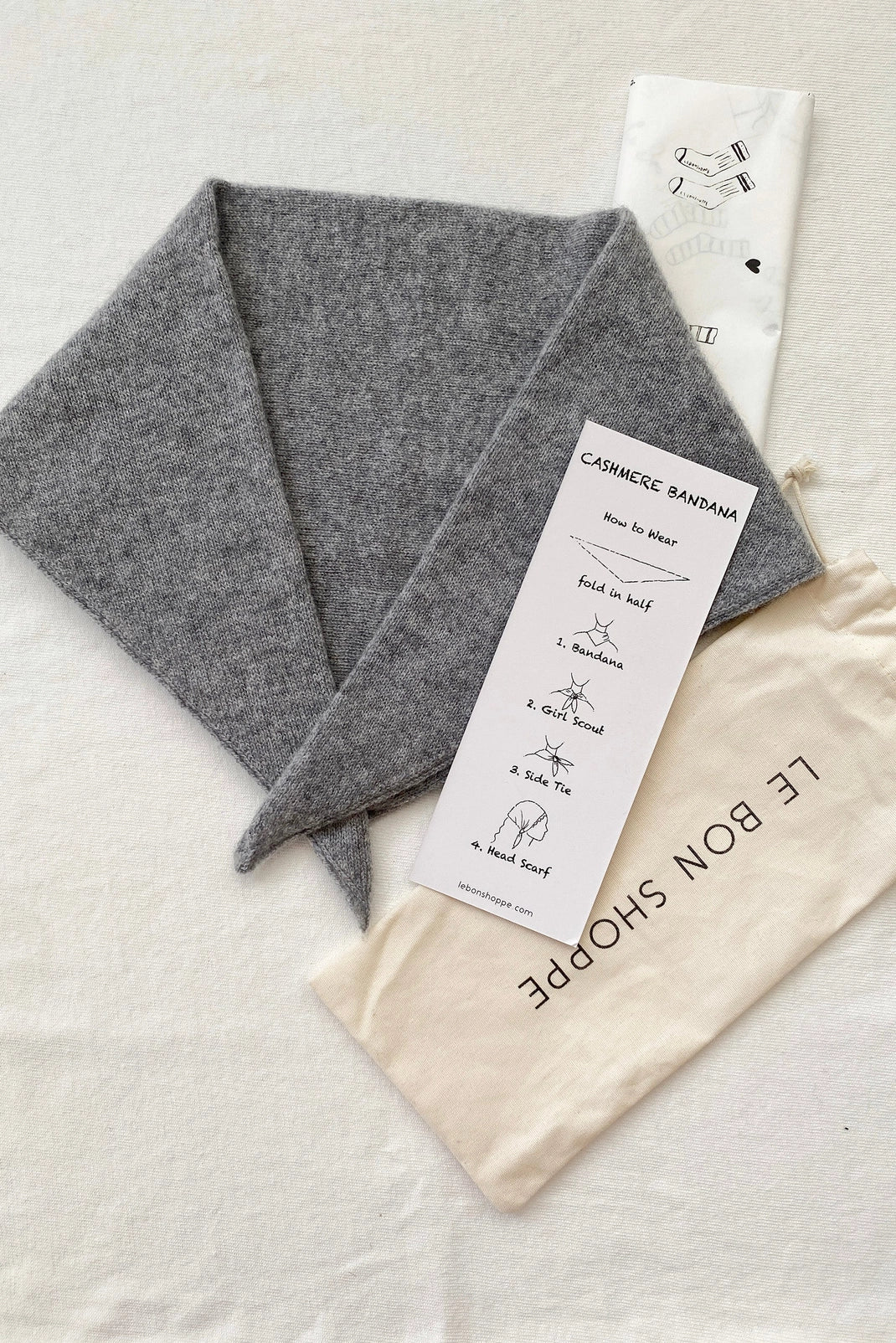 Cashmere Bandana - Multiple Colors