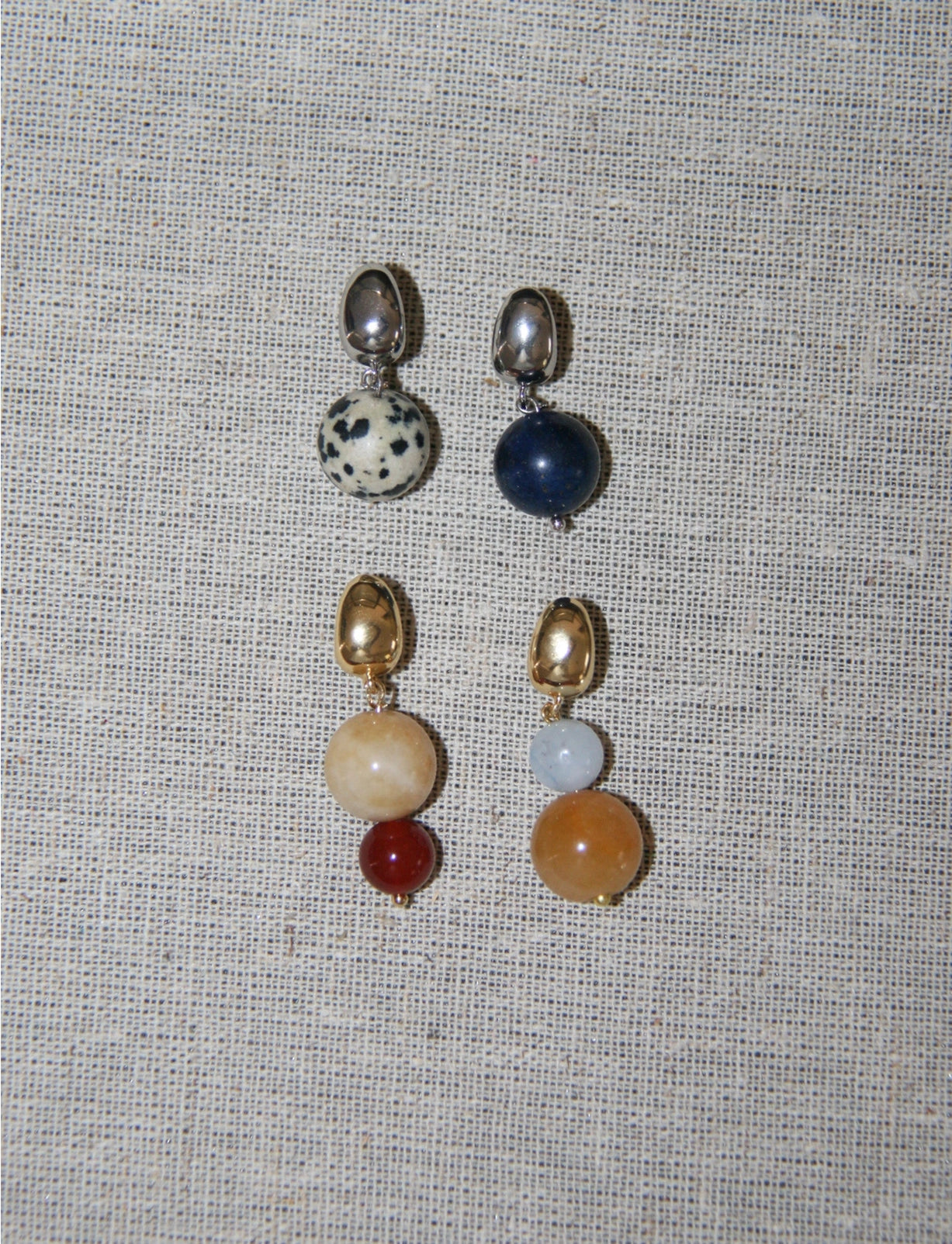 Stevie Mis-Match Gemstone Earrings