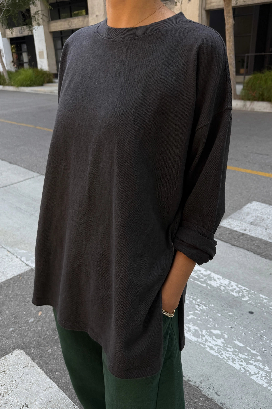 Sunday Long Sleeve Tee - Multiple Colors