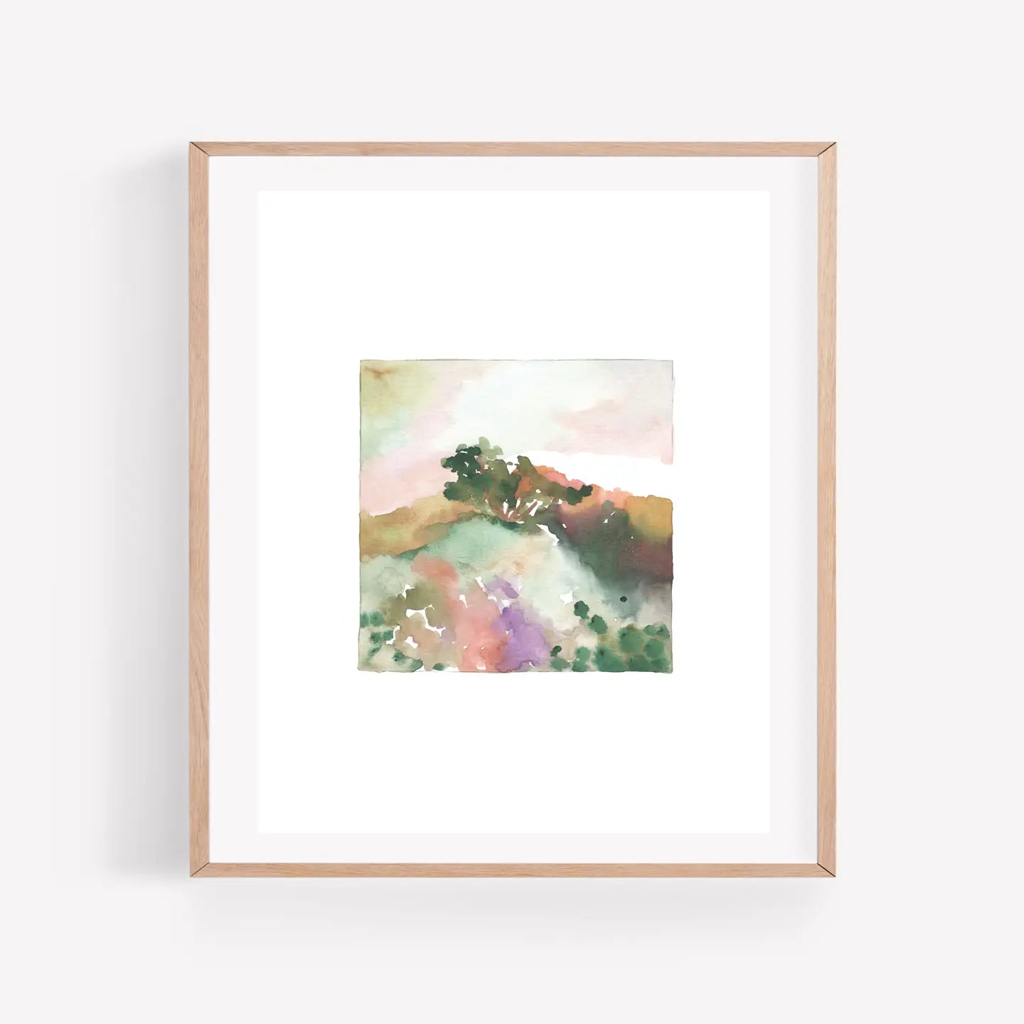 Watercolor Dreamscape - Original Art Print