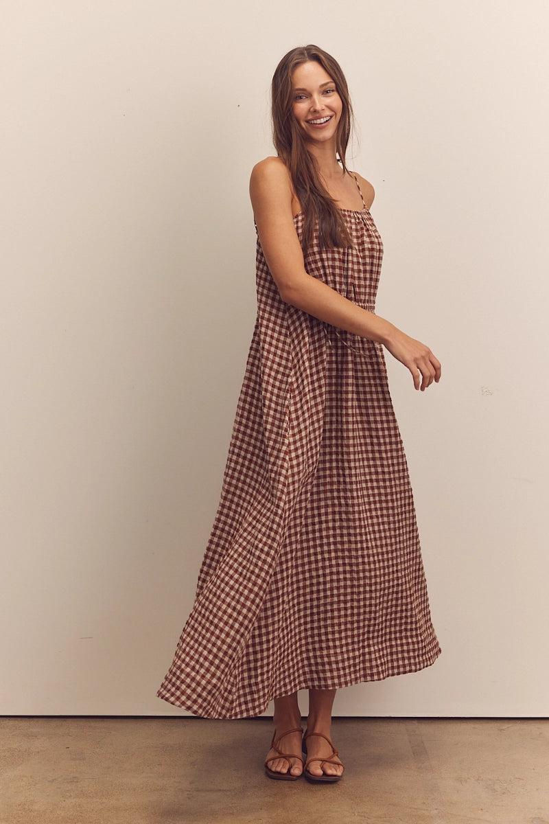 Gingham Cami Dress