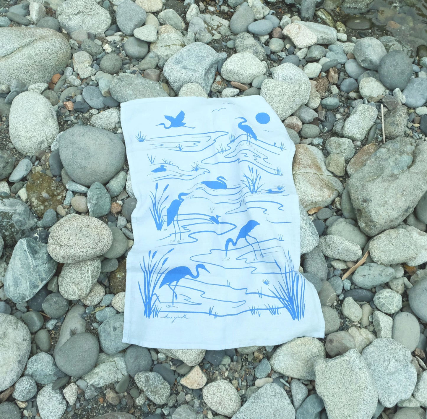 Estuary Tea Towel