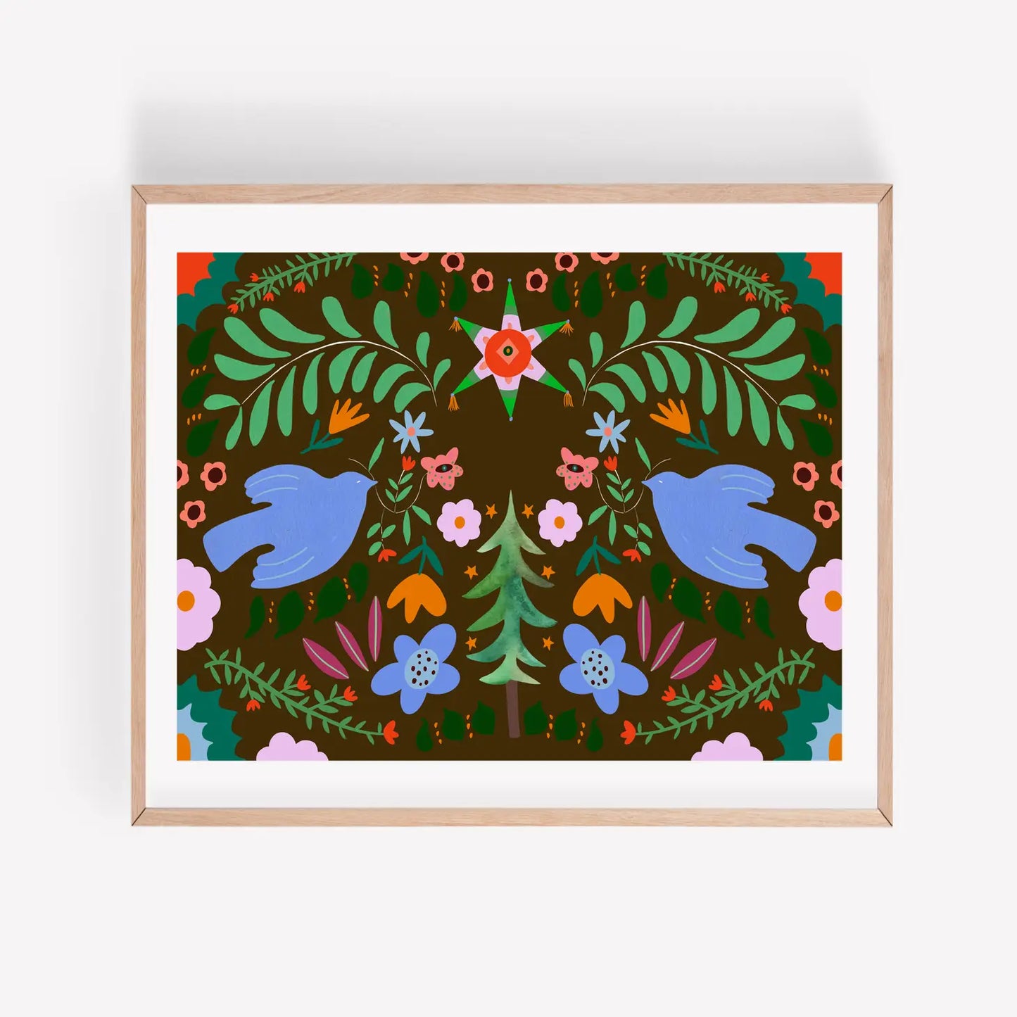 Feliz - Original Art Print