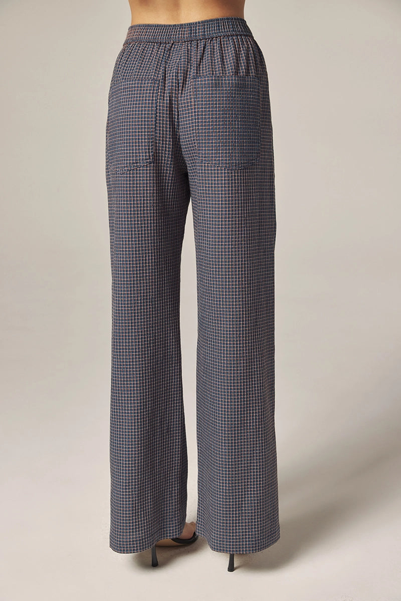 Elastic Waist Palazzo Pants