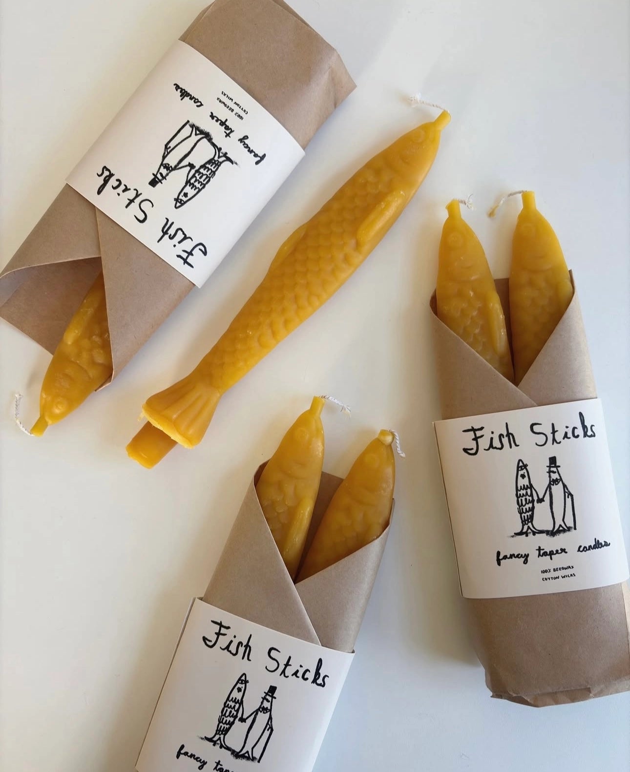 Fish Sticks | Taper Candles