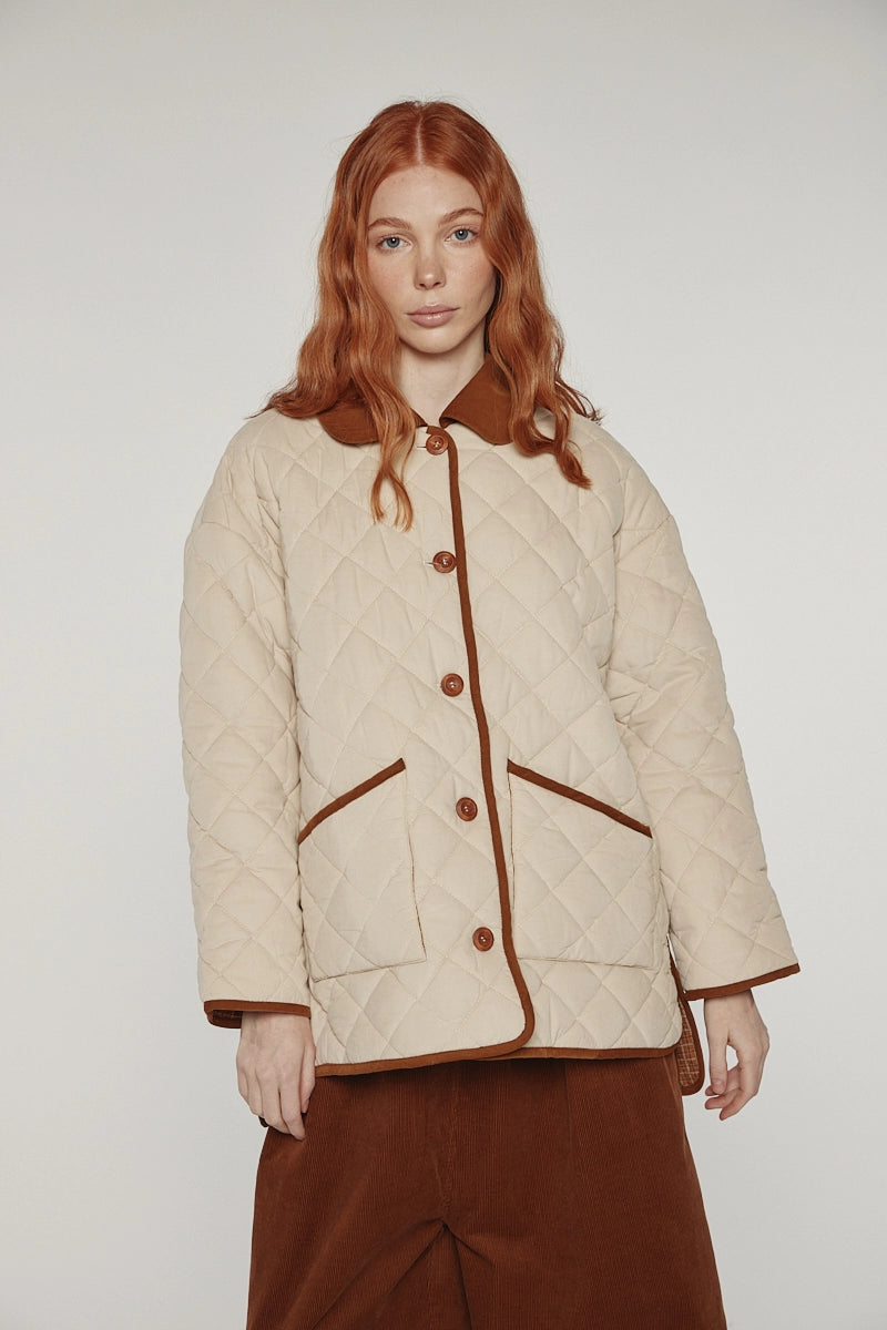 Reversible Quilted Cotton Jacket