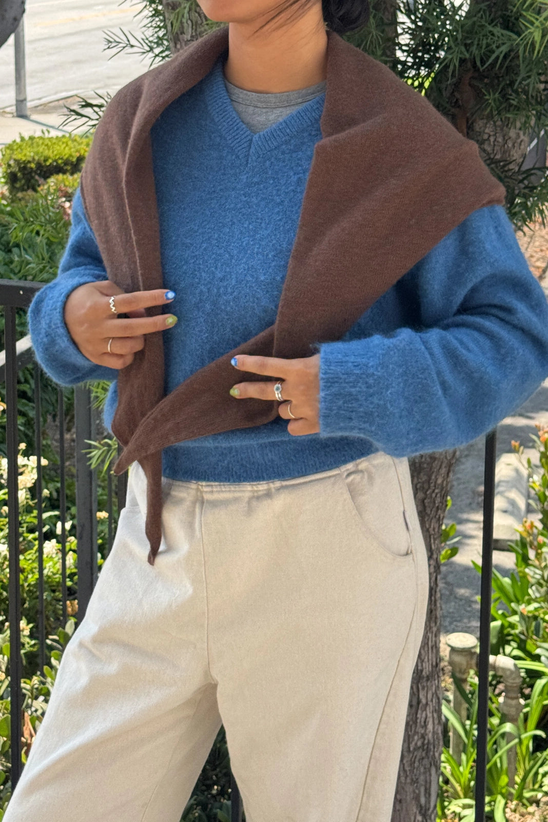 Cashmere Shawl - Mocha