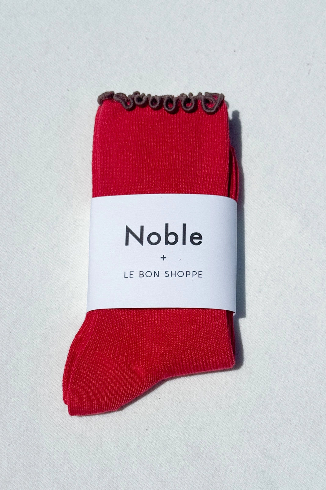 Ruffled Modal Socks - Multiple Colors