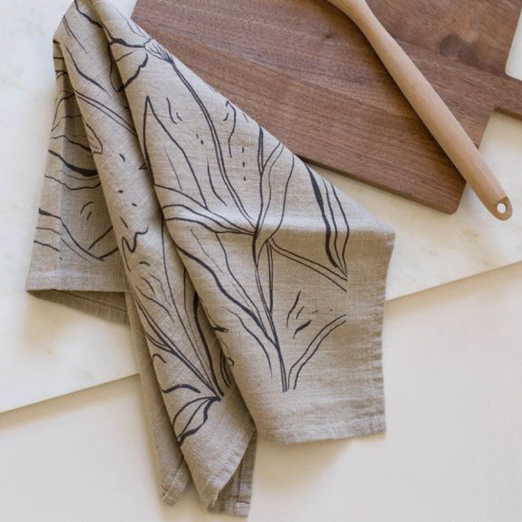 Iris Tea Towel