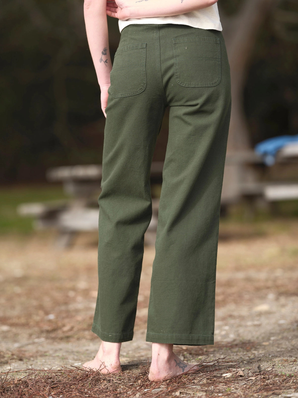 Painter Pants - Dark Green