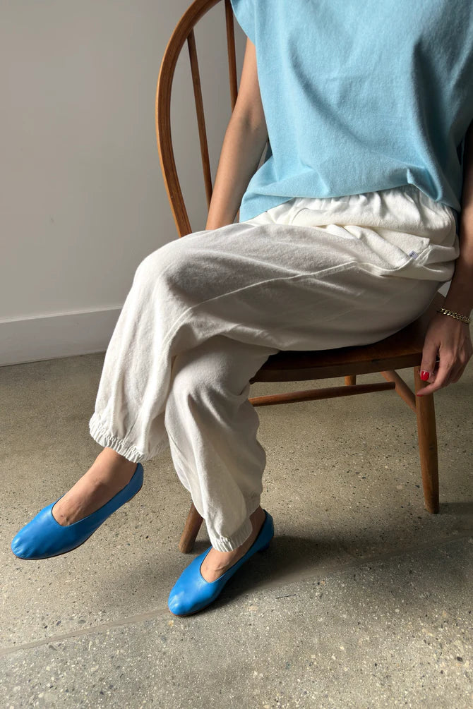 Balloon Pants | White Cotton