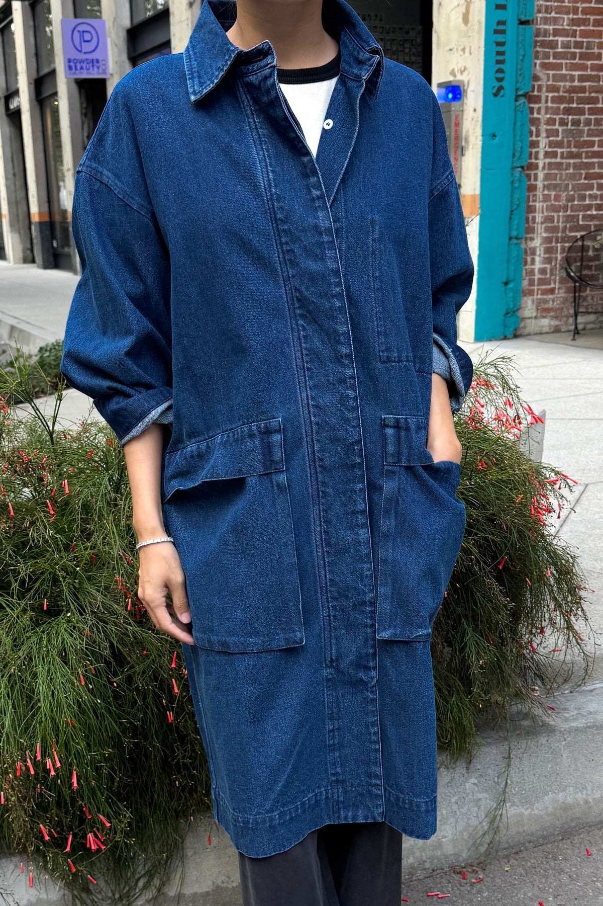 Easy Trench | Dark Denim