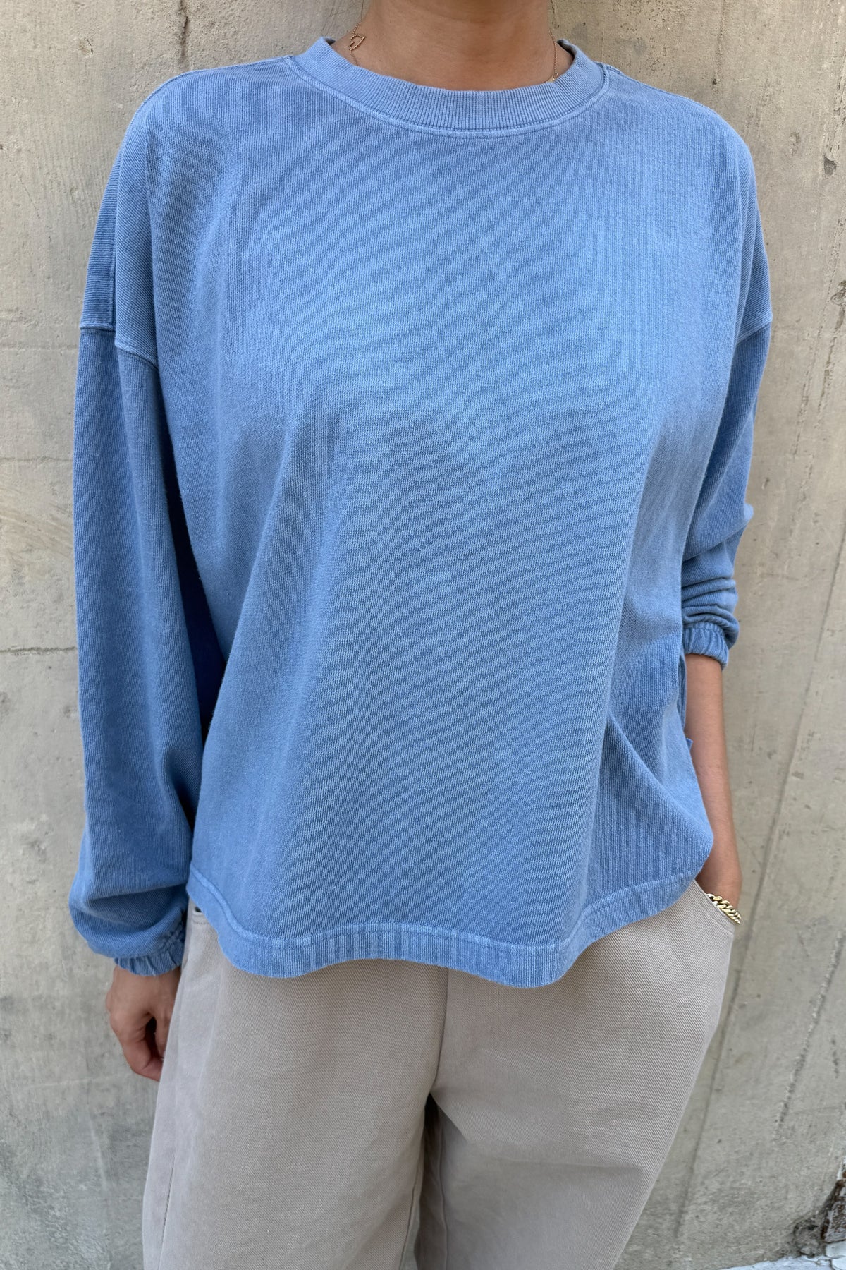 Naturelle Long Sleeve - Cornflower