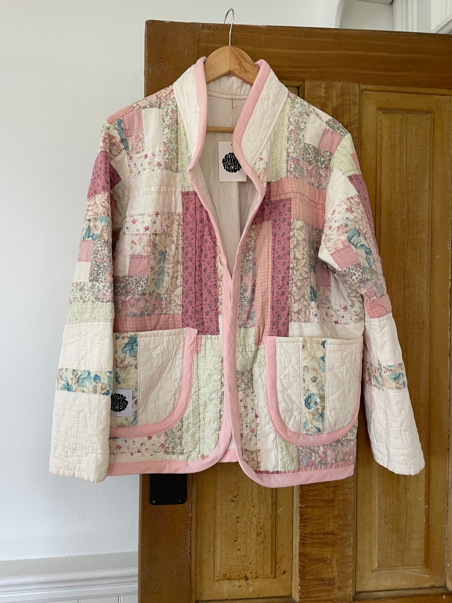 Quilt Jacket - Pink & Blue