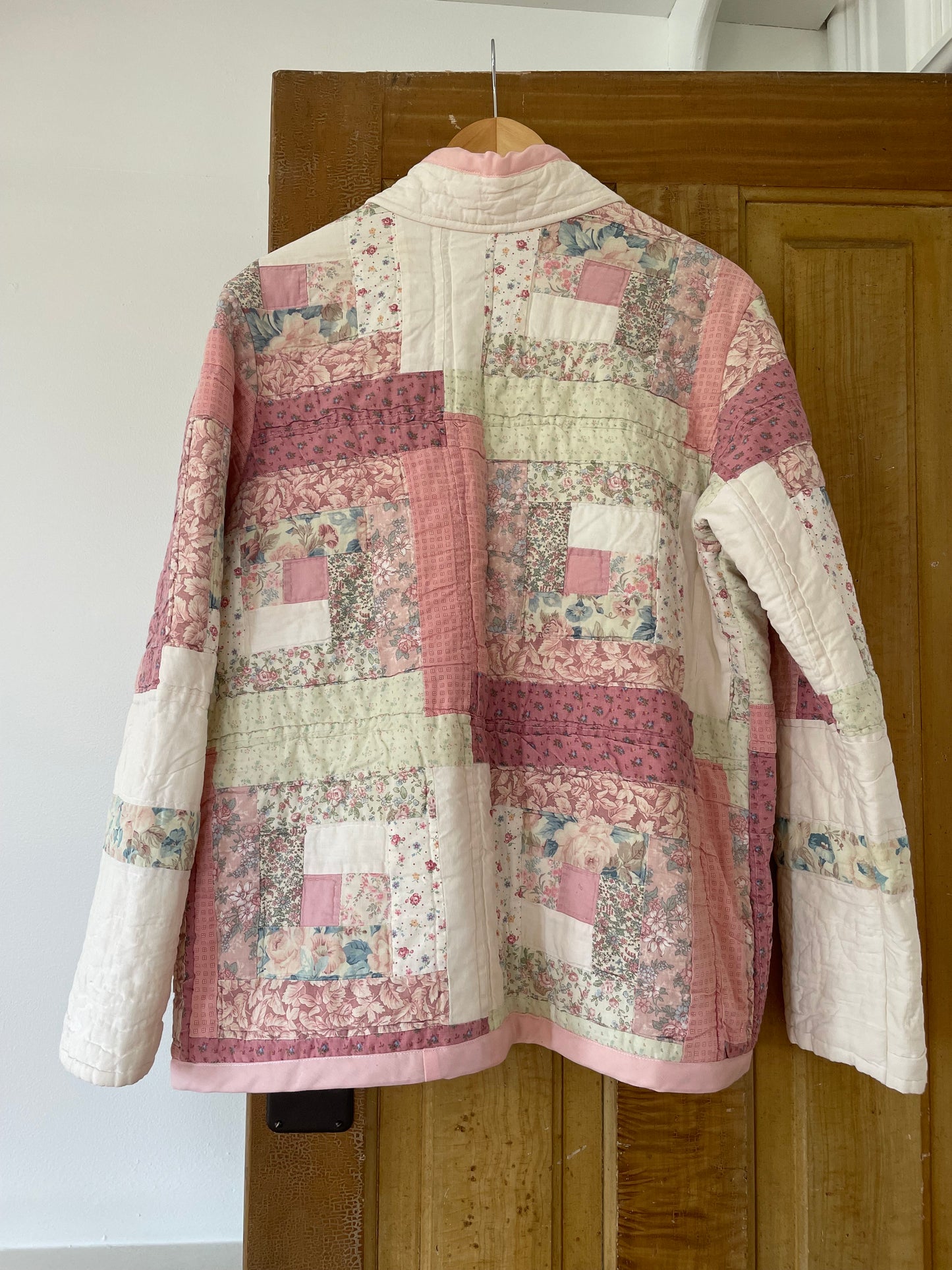 Quilt Jacket - Pink & Blue