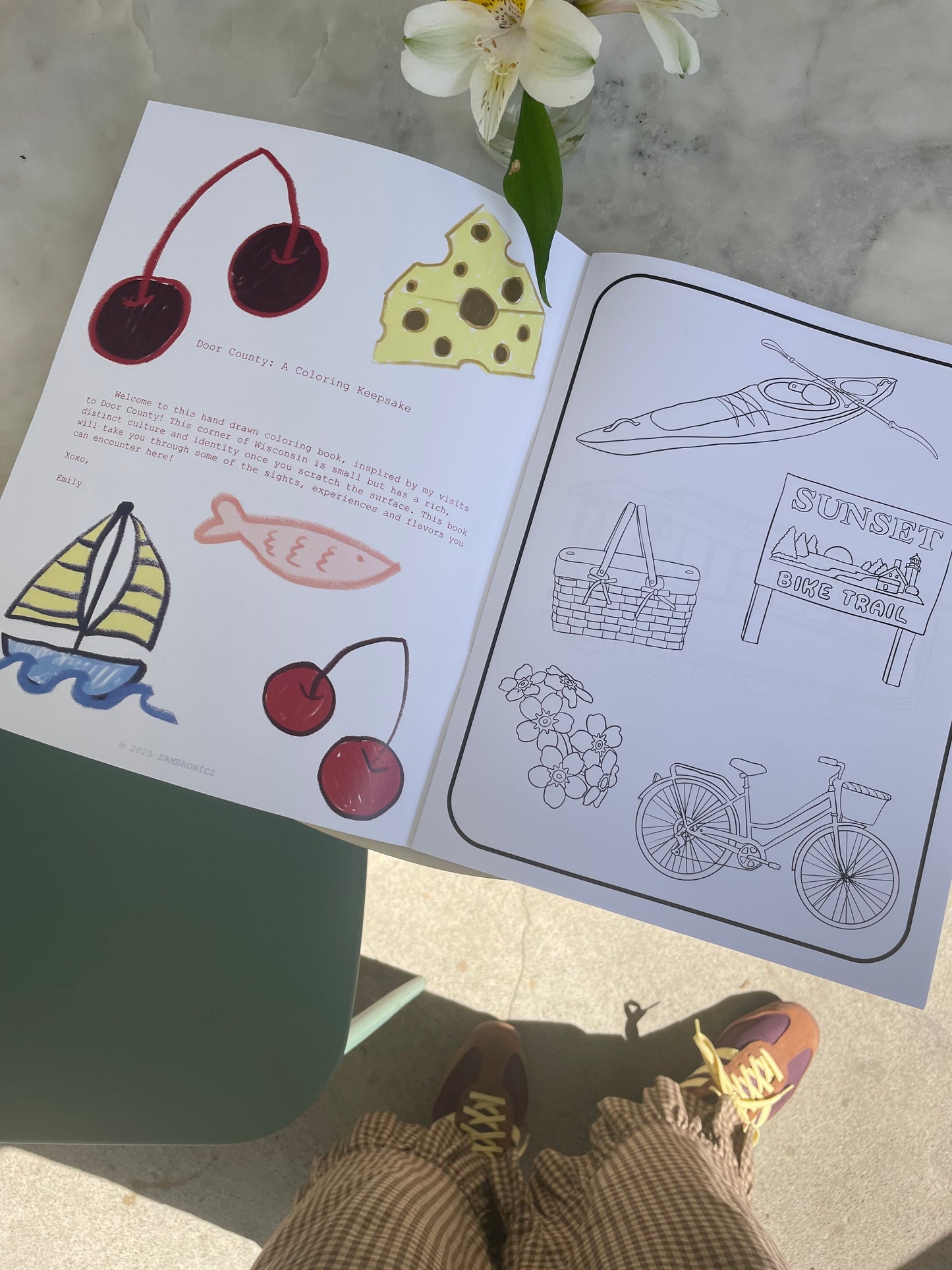 Door County Coloring Book