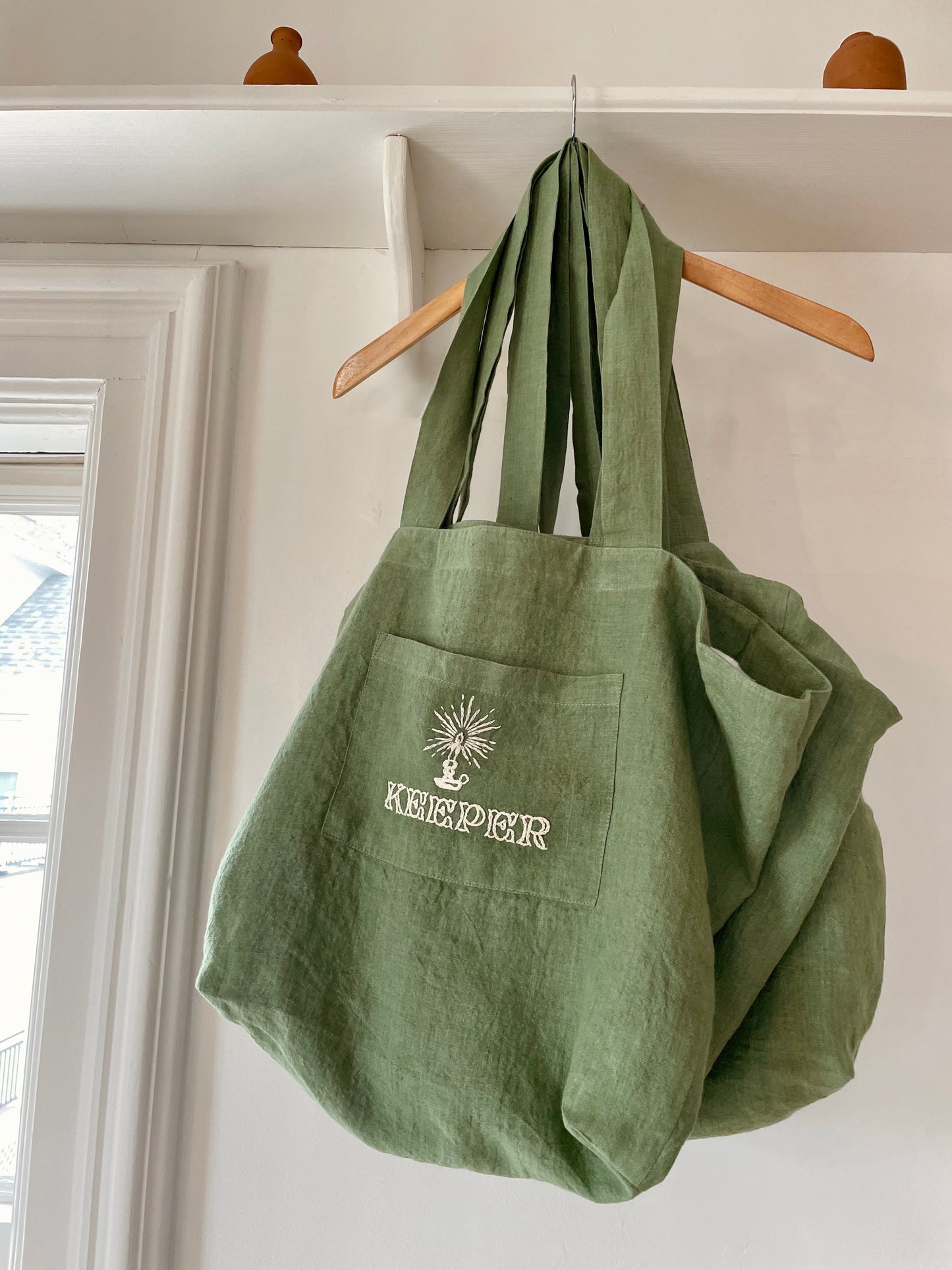 KEEPER Linen Tote
