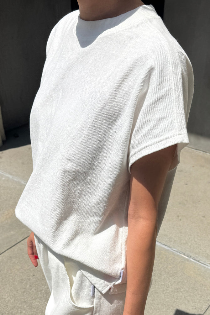 Jeanne Tee | White Cotton