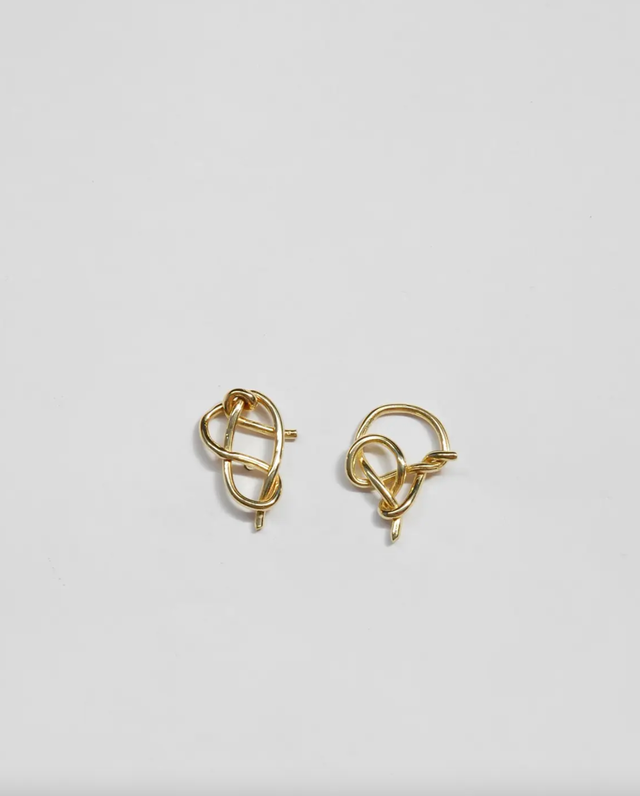 Knot Studs - Brass