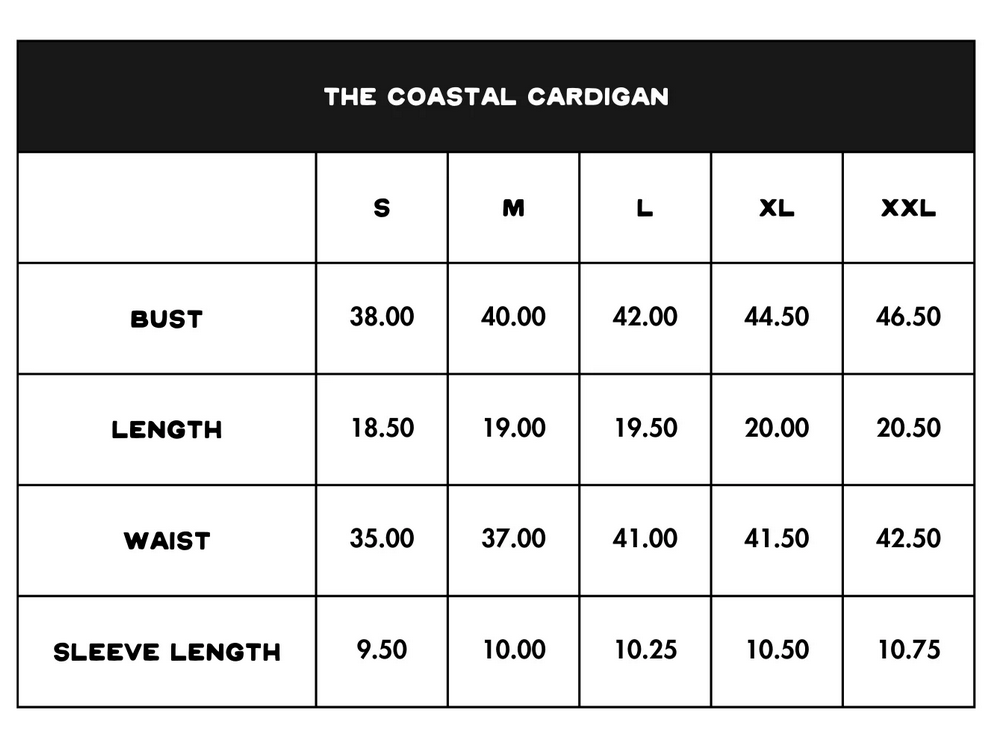 Coastal Cardigan | Multiple Colors