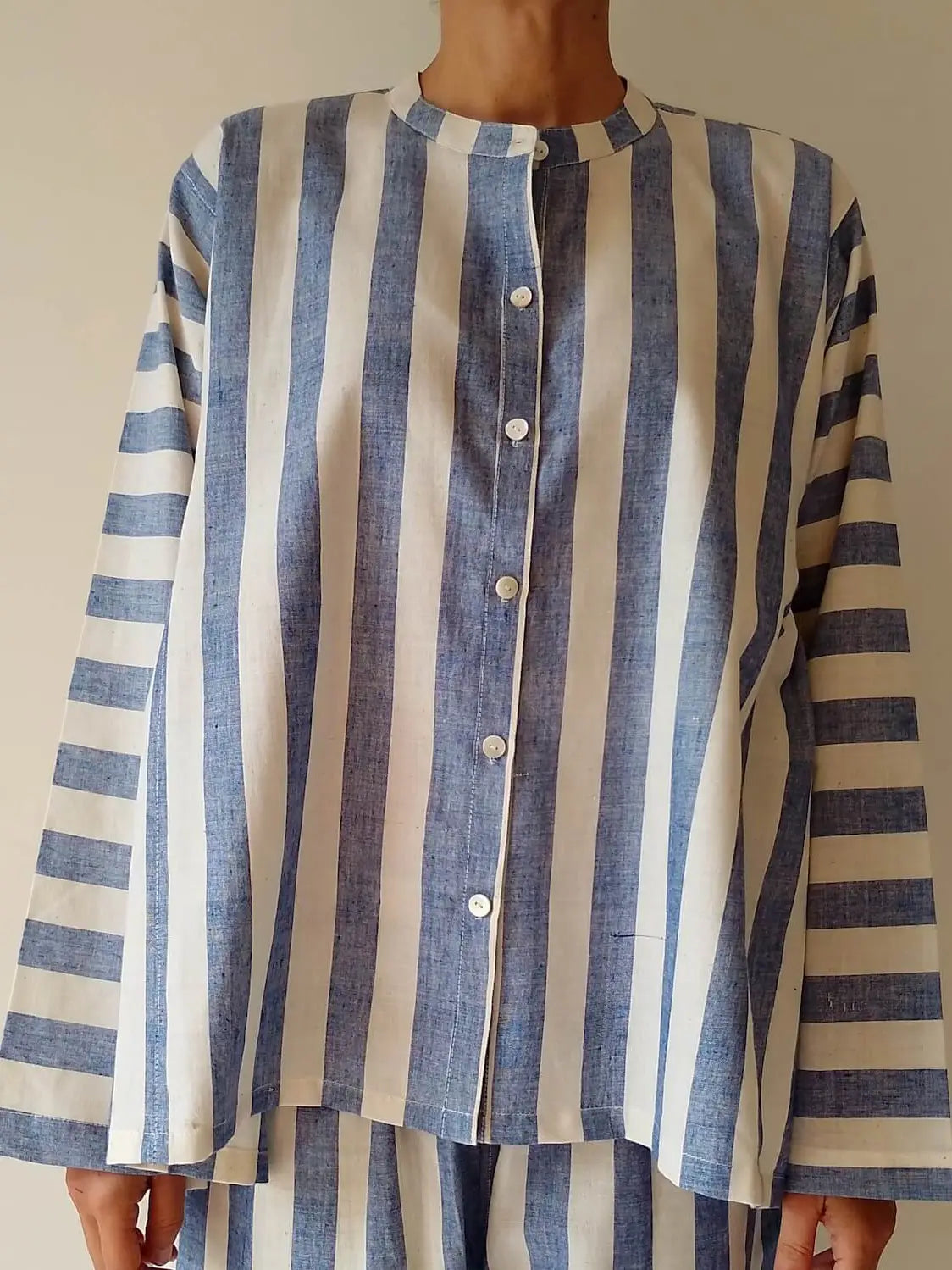 Organic Cotton Stripe Shirt