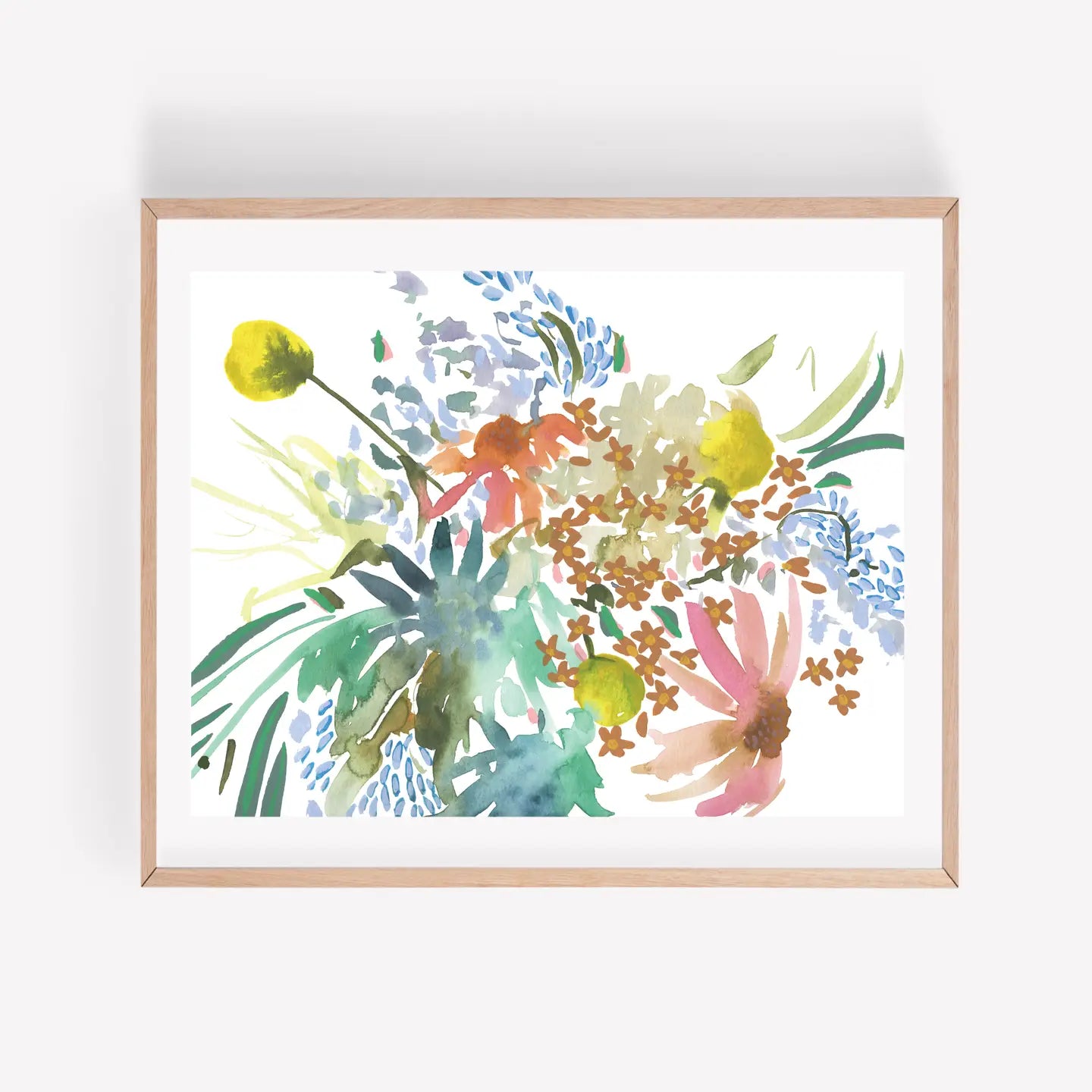 Summer Wildflowers - Original Art Print