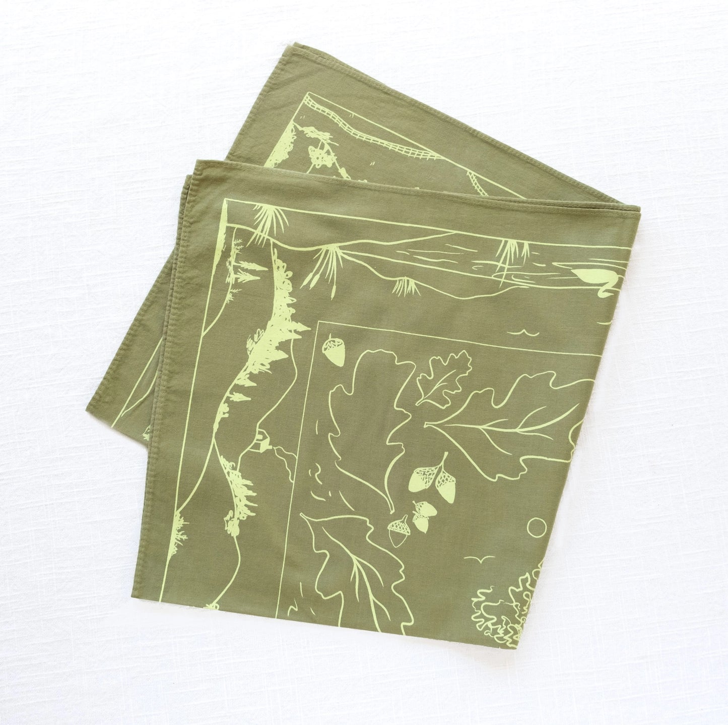 Cotton Bandana | Oaks