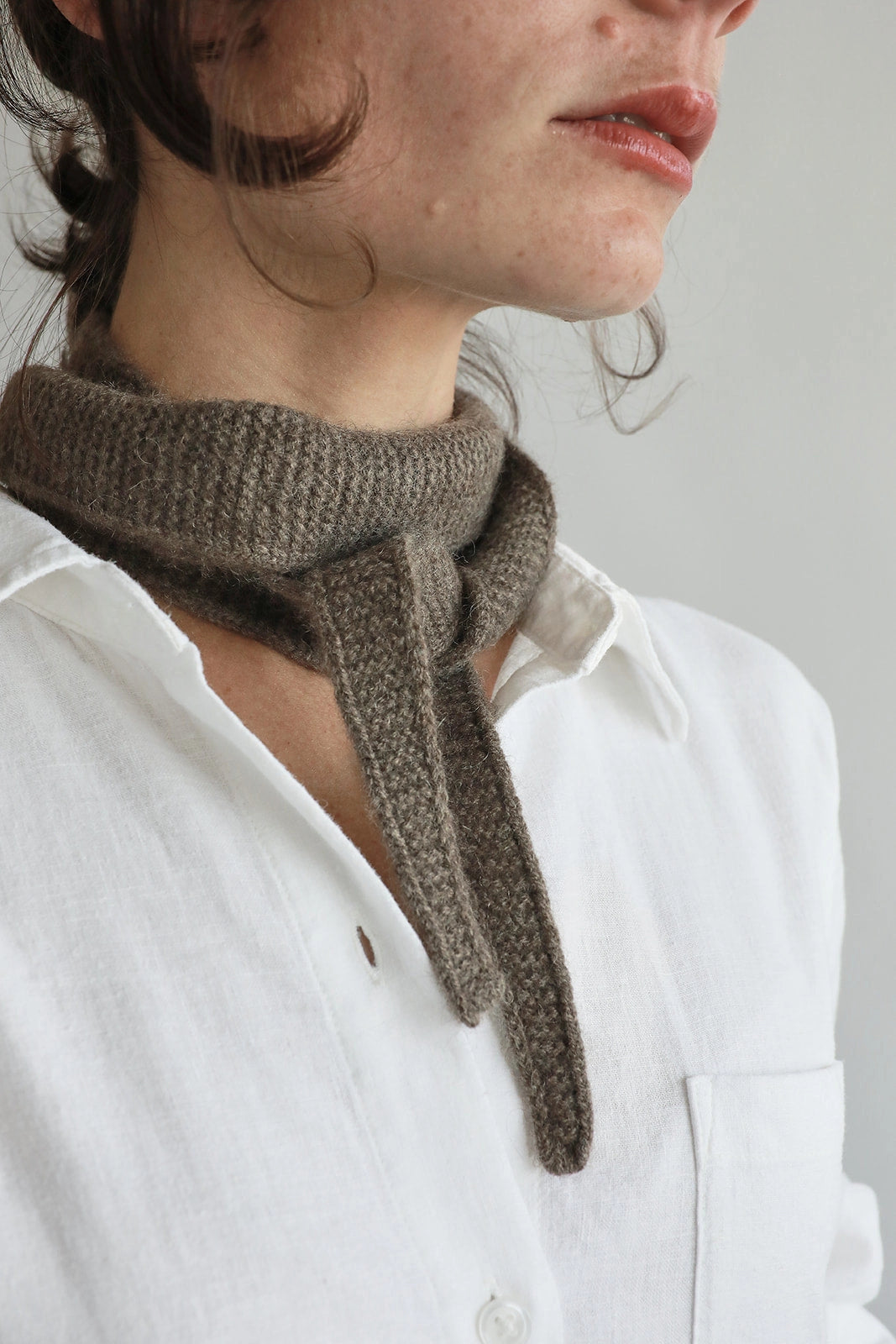 The Everyday Neck Scarf - Brown