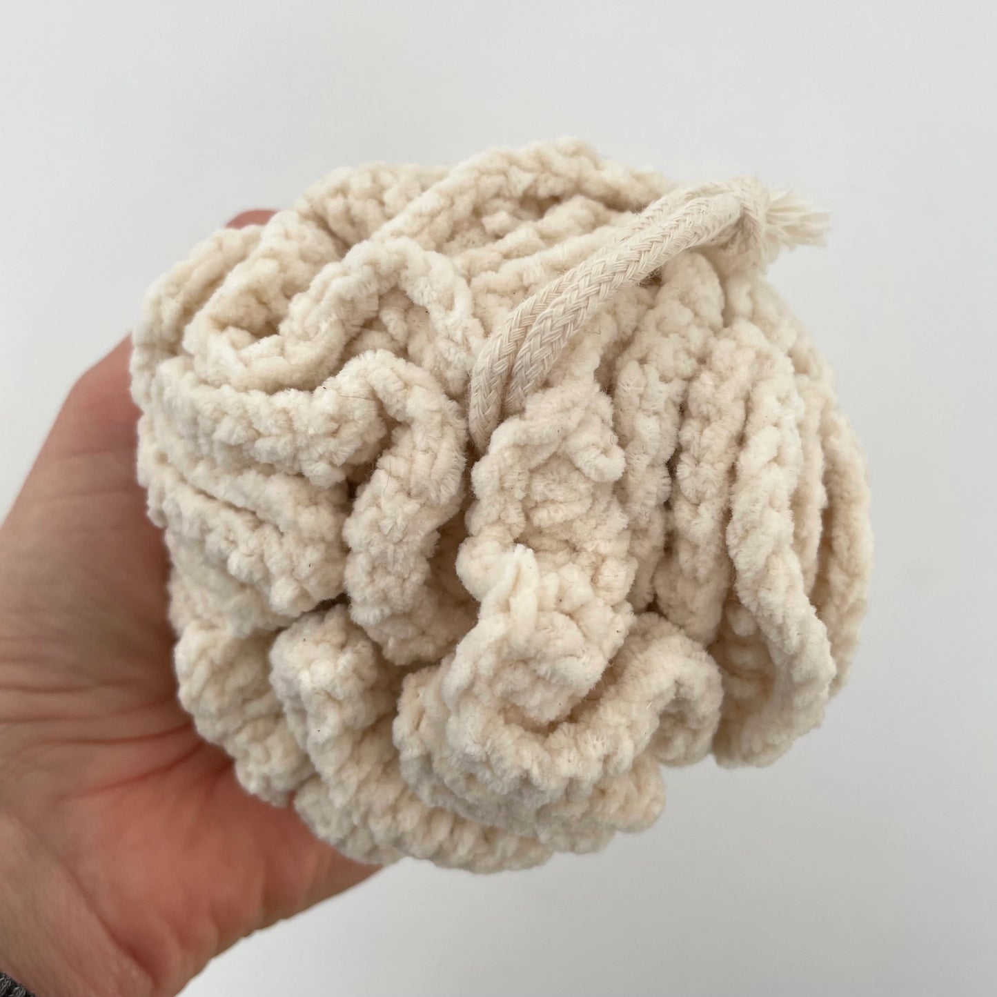 Natural Soft Cotton Bath Loofah