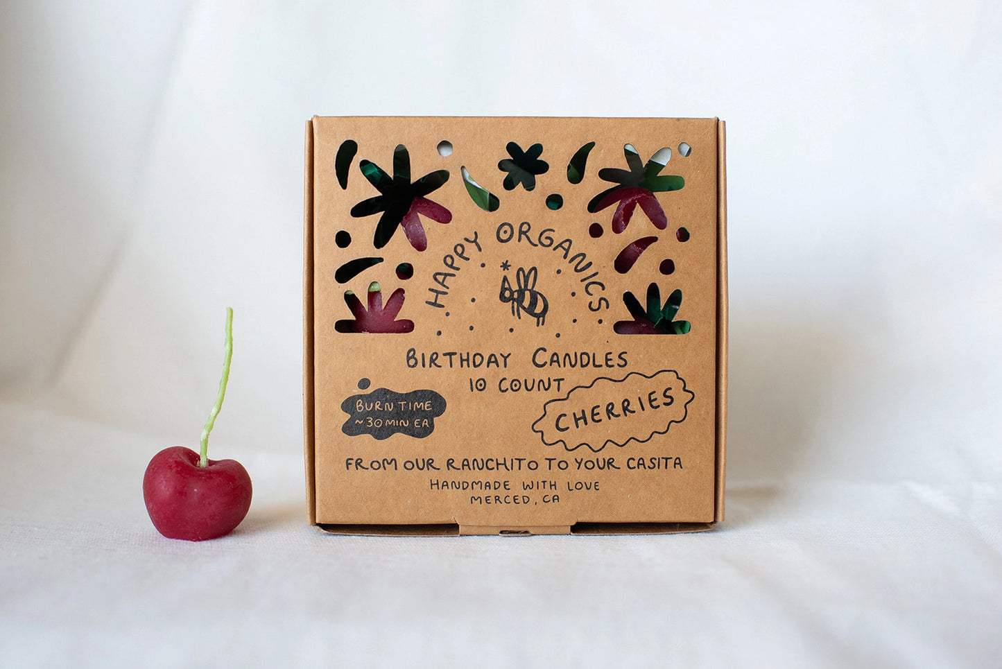Cherry Birthday Candles