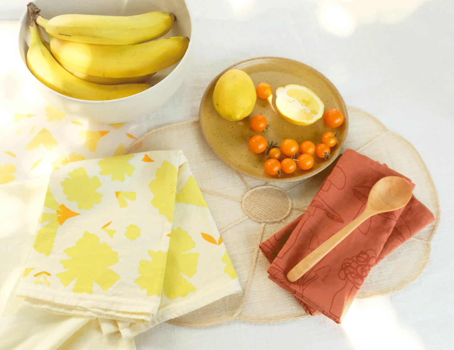 Marigold Tea Towel