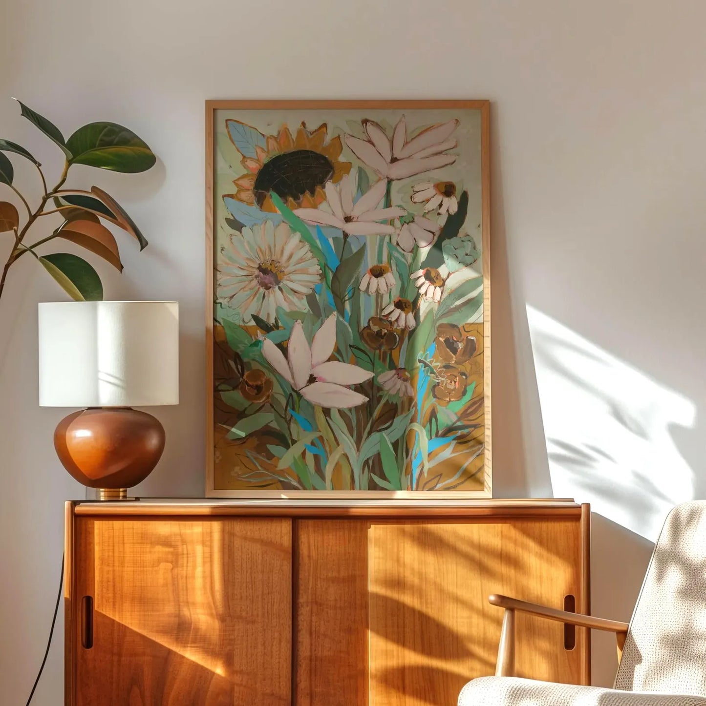 Sunflower Garden - Art Print