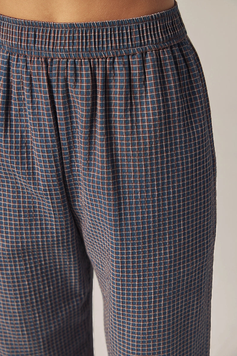 Elastic Waist Palazzo Pants