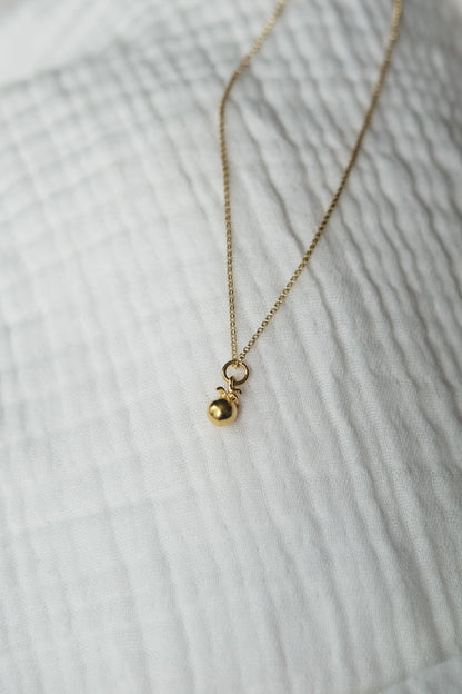 Tomato Necklace | Gold Plated
