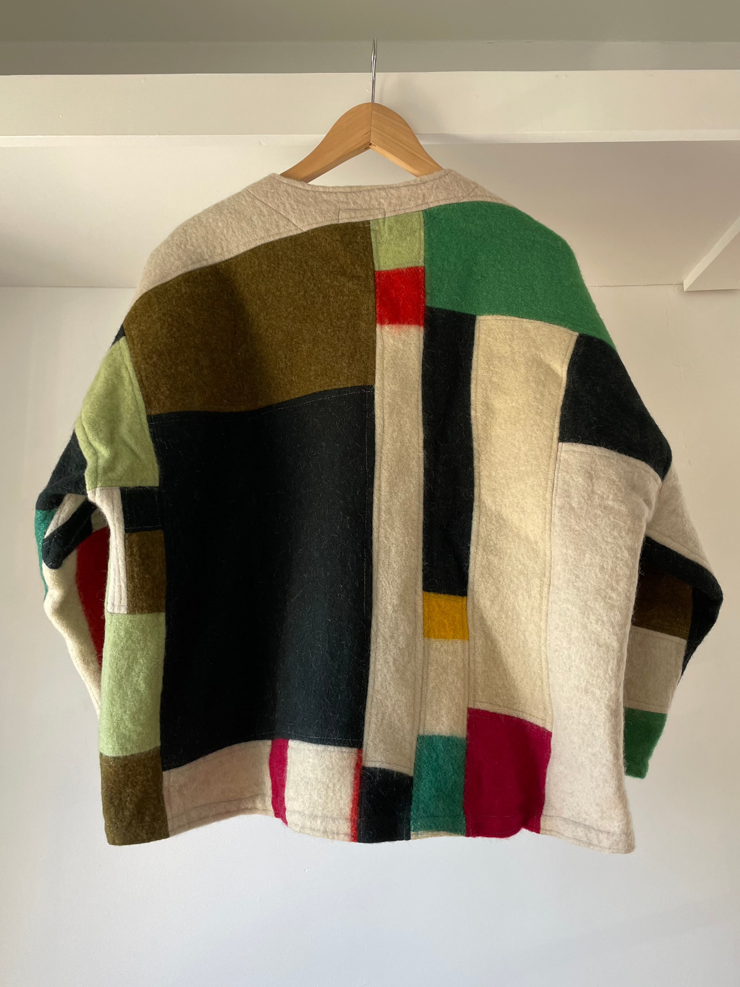 Mondrian Blanket Coat