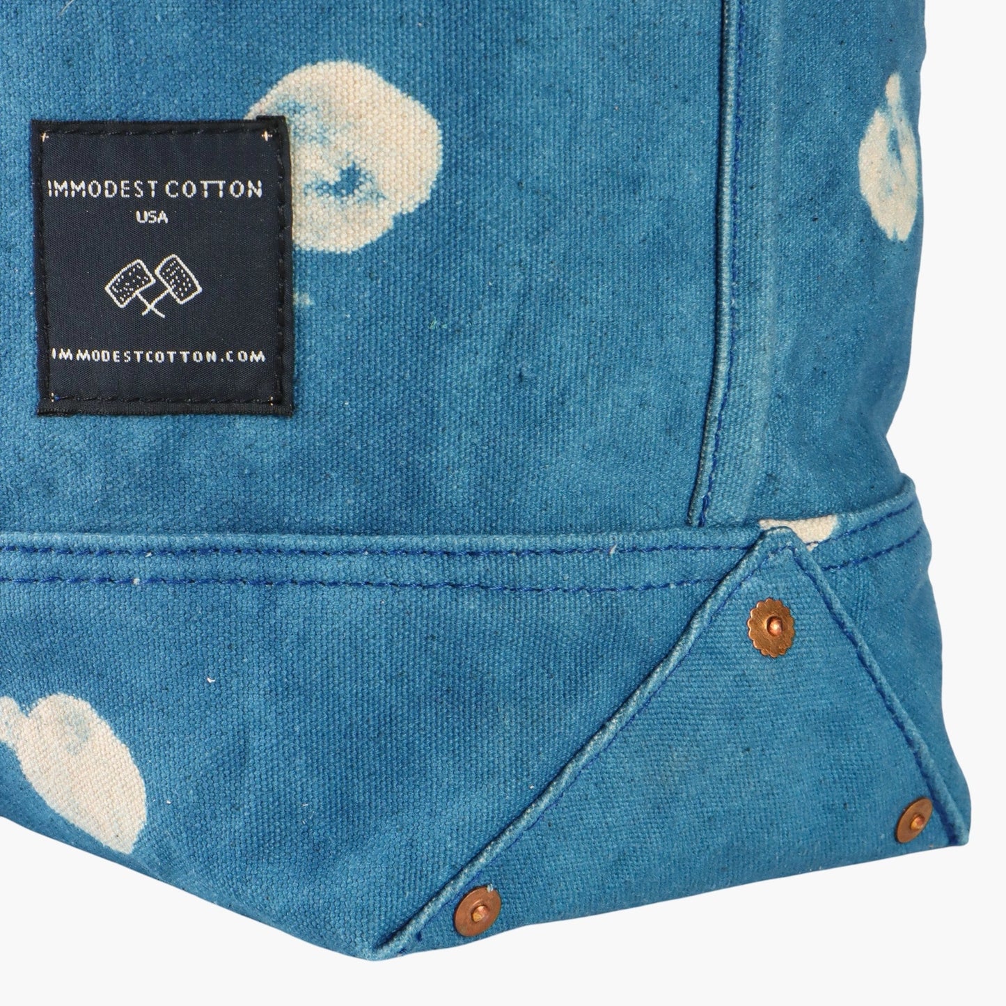 Large East West Tote | Indigo Moon