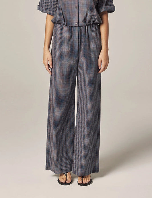 Elastic Waist Palazzo Pants