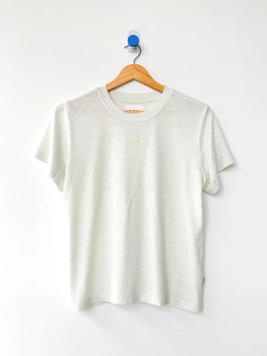 Bo Linen Blend Tee | Multiple Colors