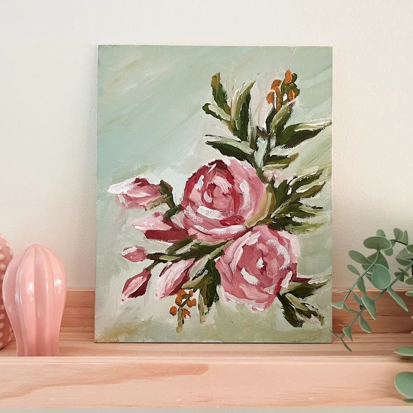 Impressionist Painting Kit - Abstract Roses