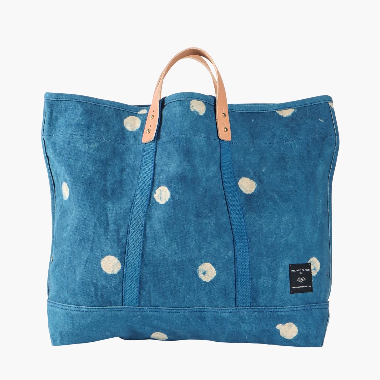 Large East West Tote | Indigo Moon