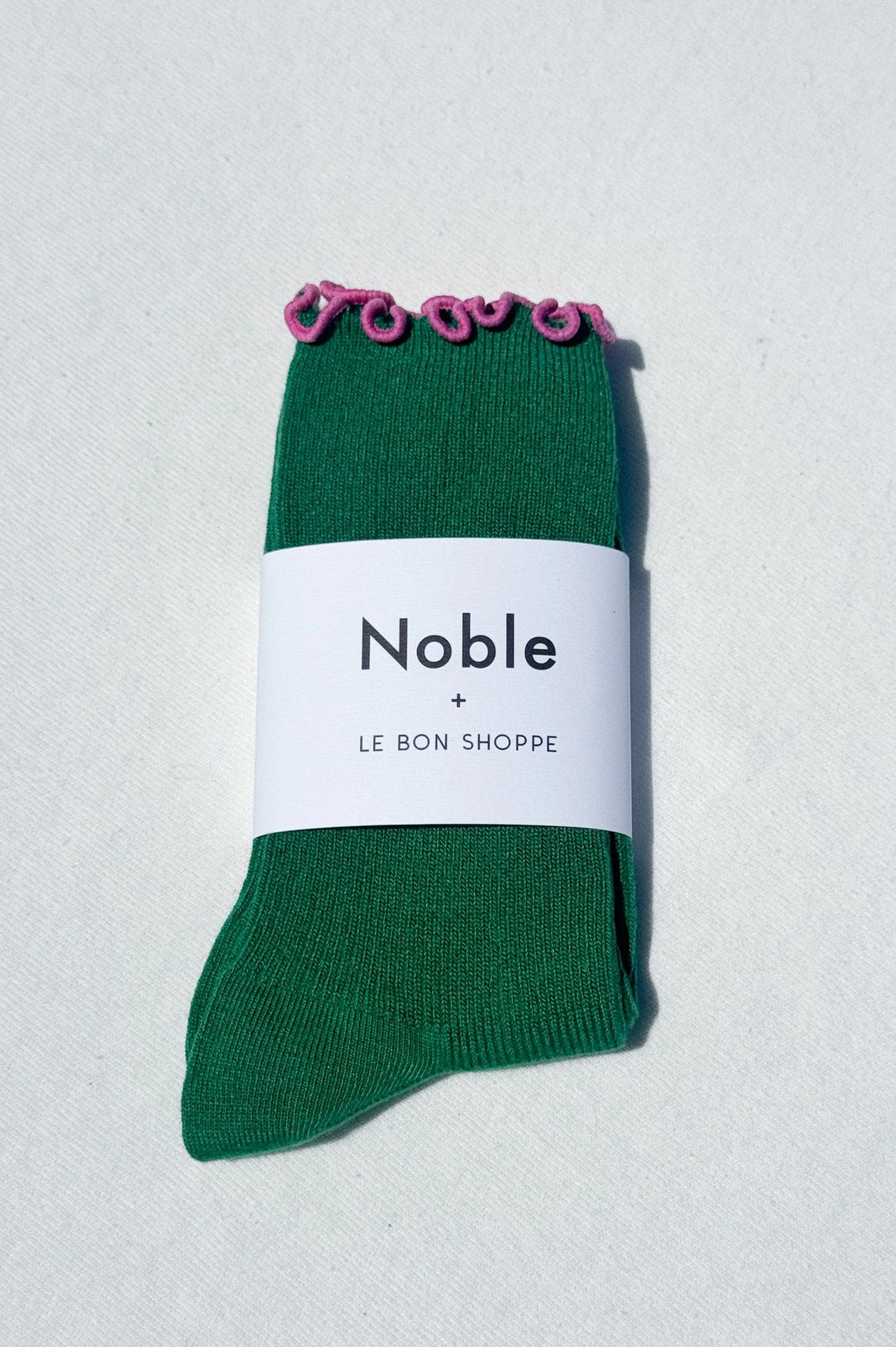 Ruffled Modal Socks  - Multiple Colors