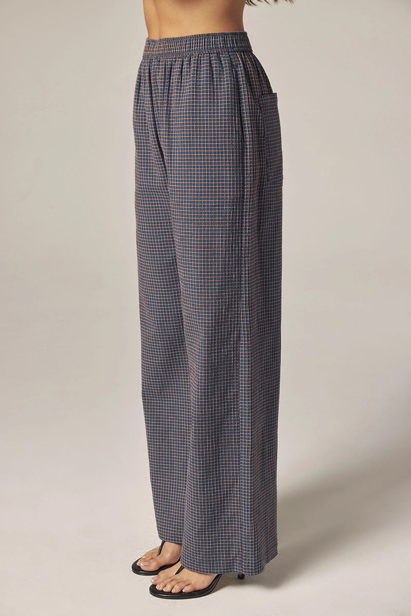 Elastic Waist Palazzo Pants
